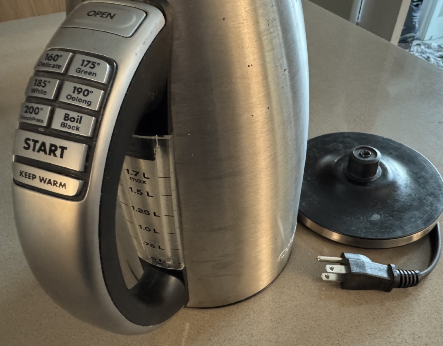 Cuisinart Stainless Steel Electric Kettle - photo 2