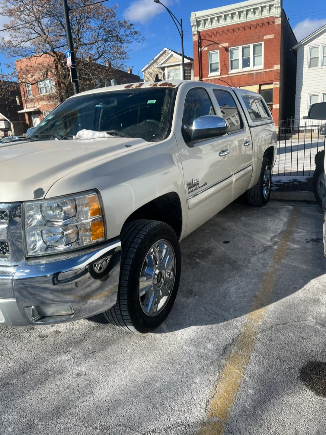 Chevrolet Silverado Pickup Truck with Cap