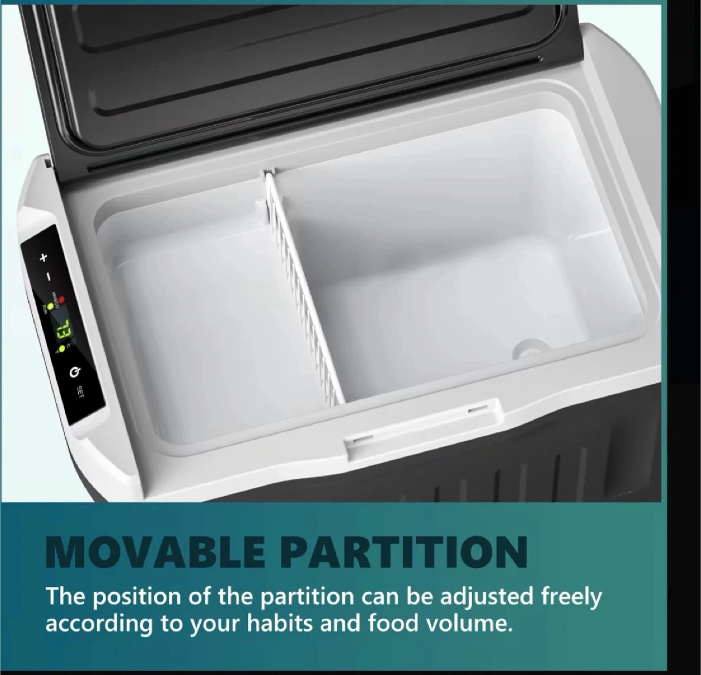 EUHOMY 12 Volt Portable Freezer Refrigerator 22QT - photo 4