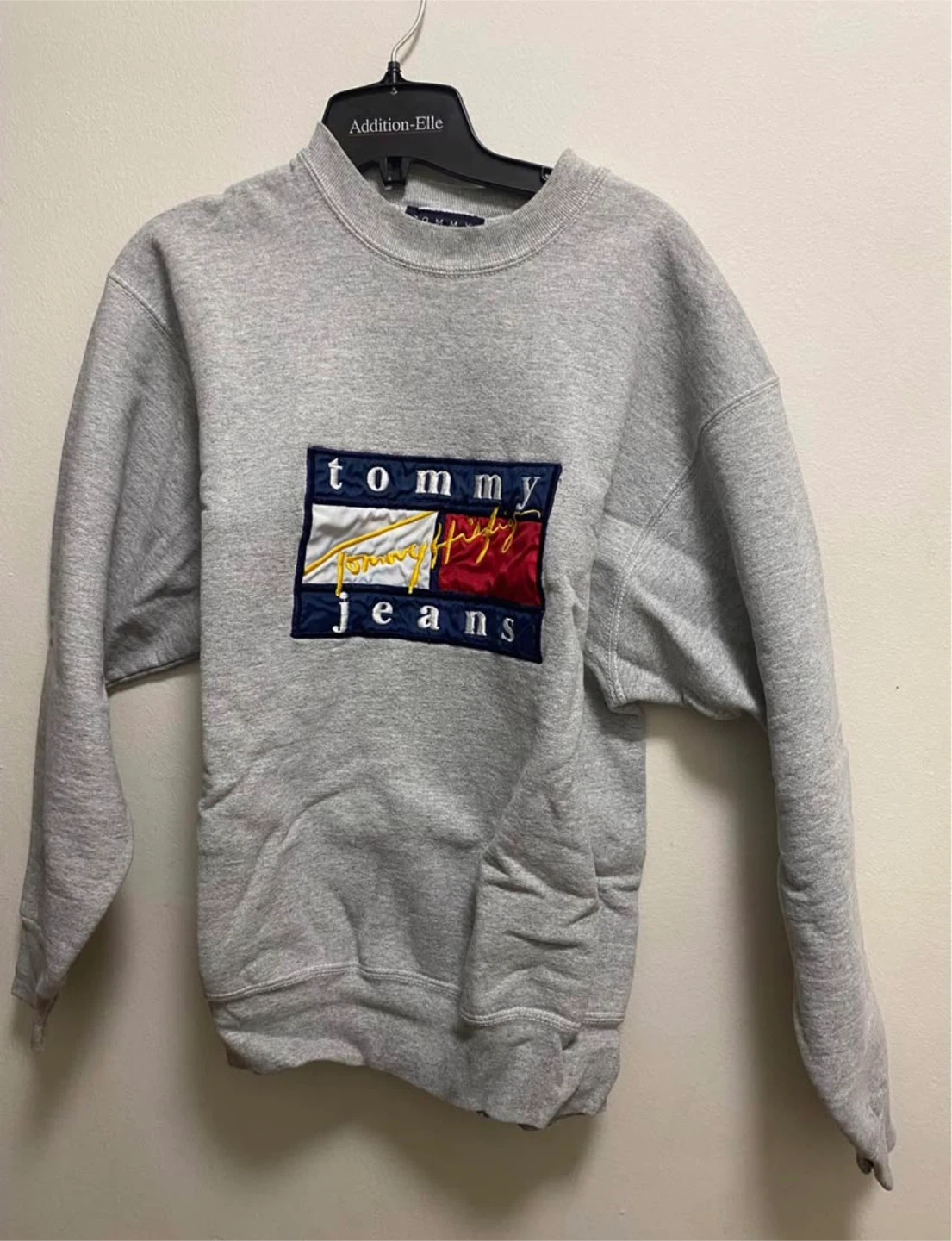 Tommy Jeans Grey Crewneck Sweatshirt