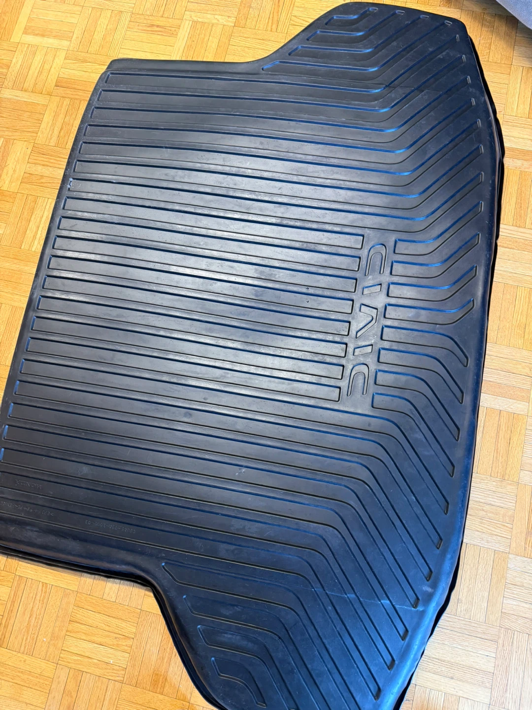 Honda Civic Floor Mats - Black Rubber - photo 4