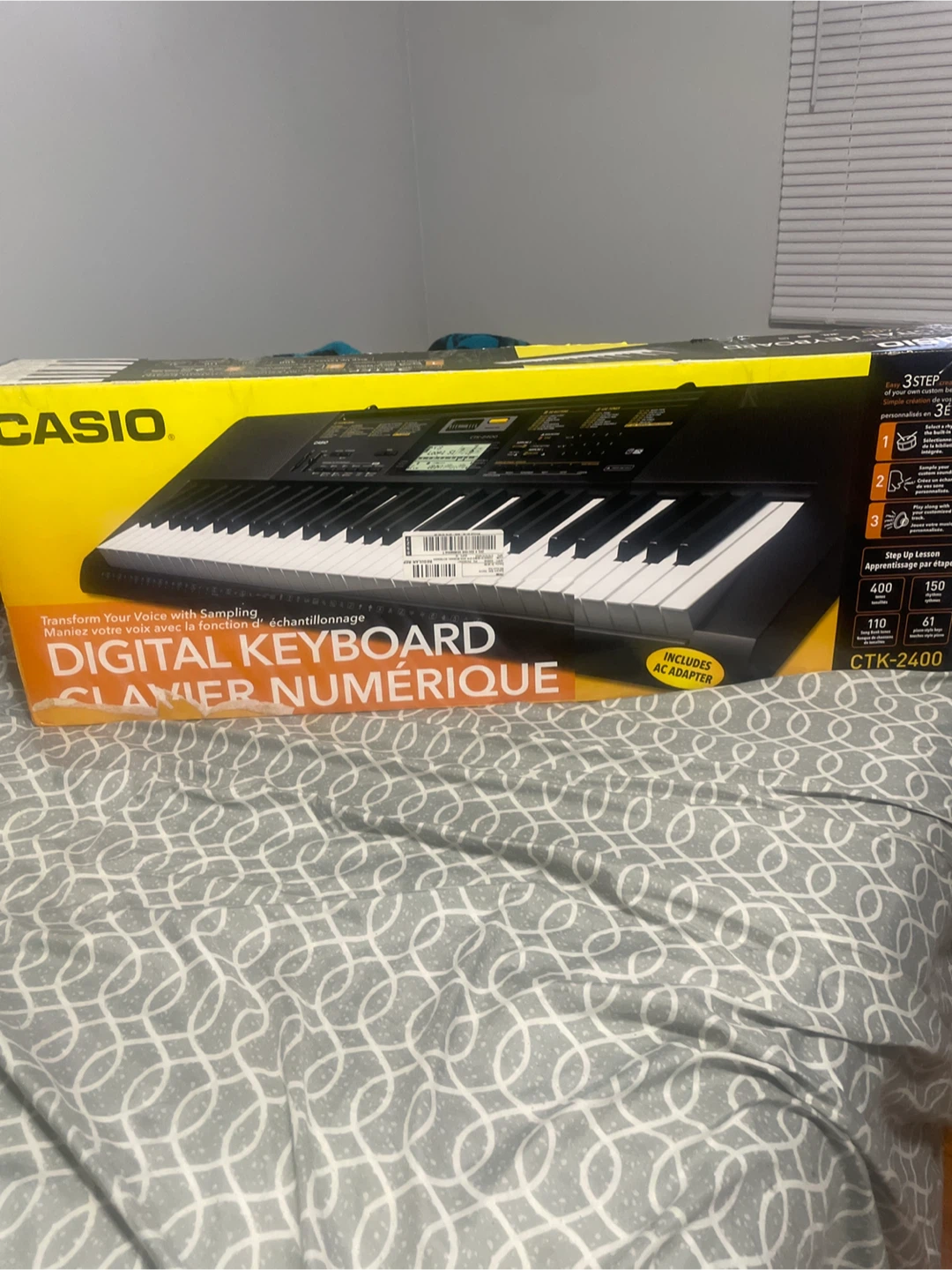 Casio CTK-2400 Digital Keyboard - photo 2