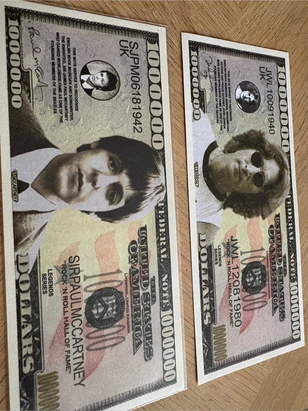 The Beatles "Million Dollar Bills" Collection - photo 4