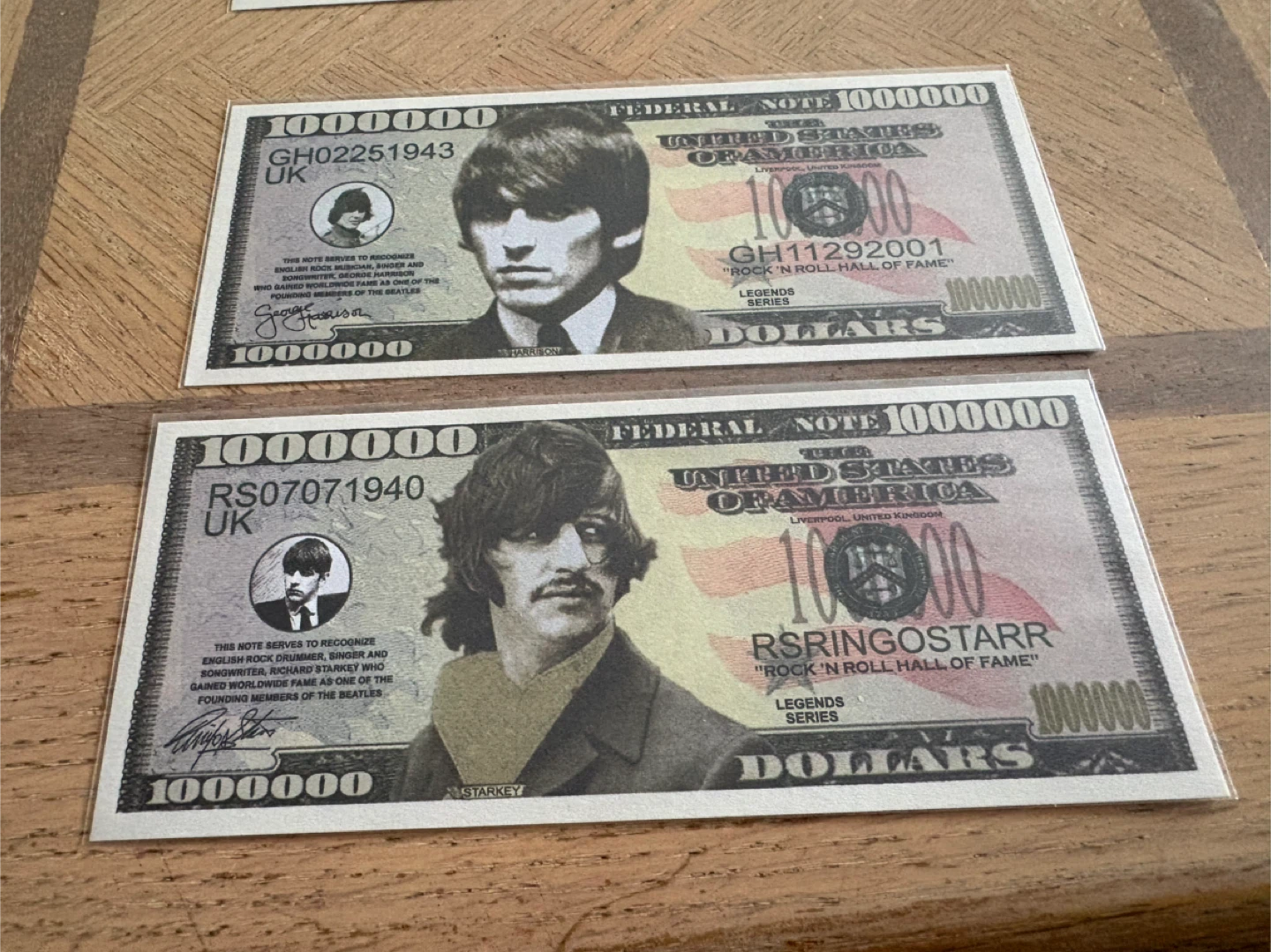 The Beatles "Million Dollar Bills" Collection - photo 3