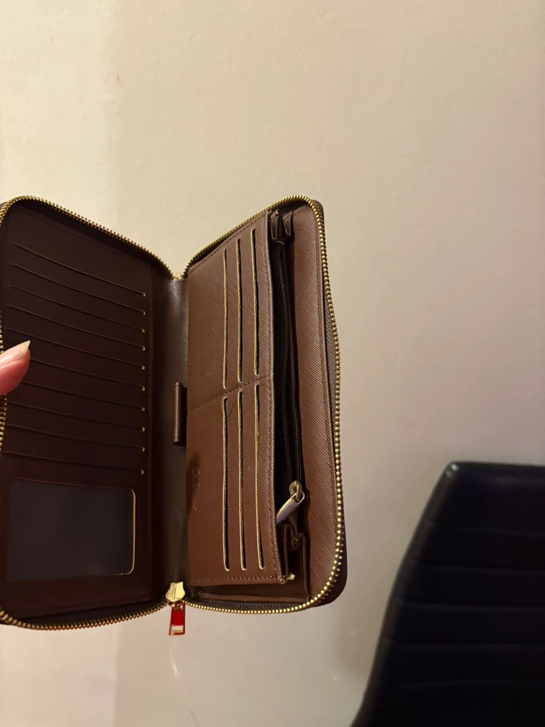 Zipped Wallet with Wrist Strap - photo 2