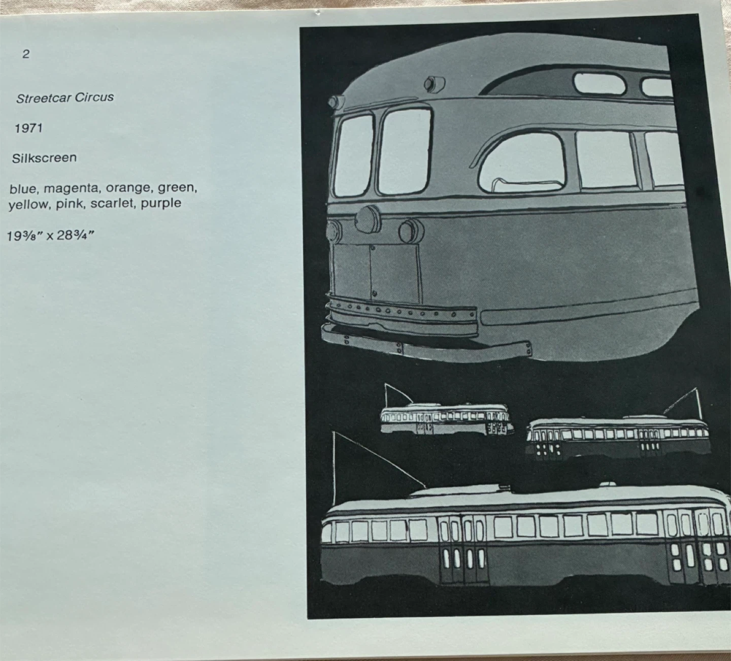 Art Canada 1976 print original  CHARLES PACHTER GRAPHICS - photo 4
