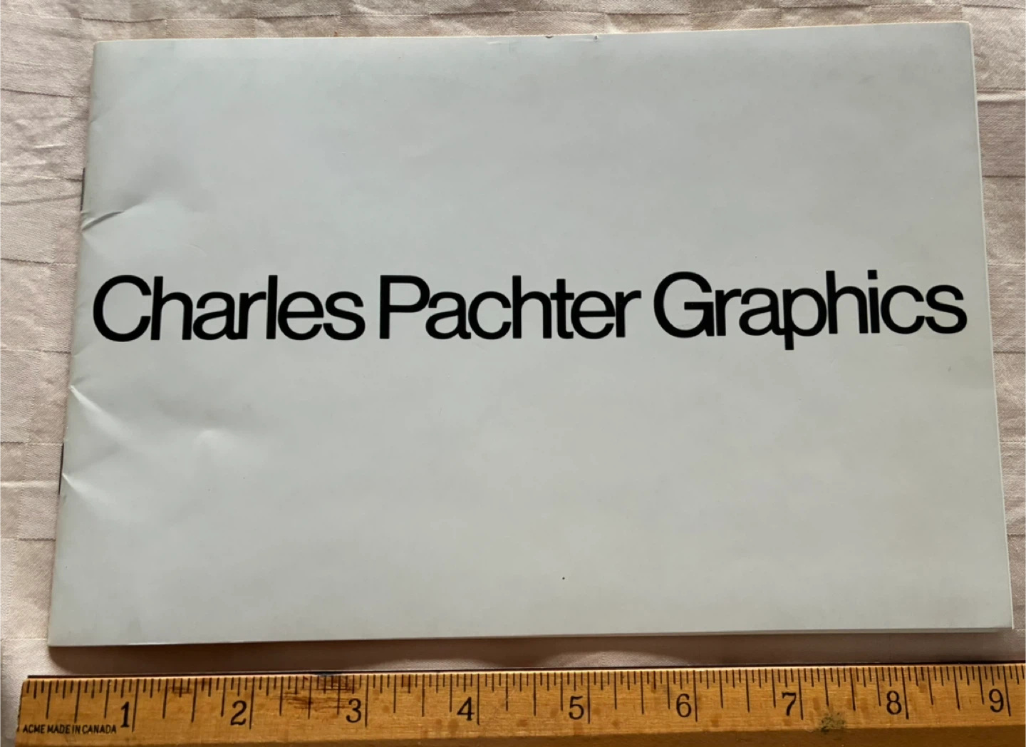 Art Canada 1976 print original  CHARLES PACHTER GRAPHICS