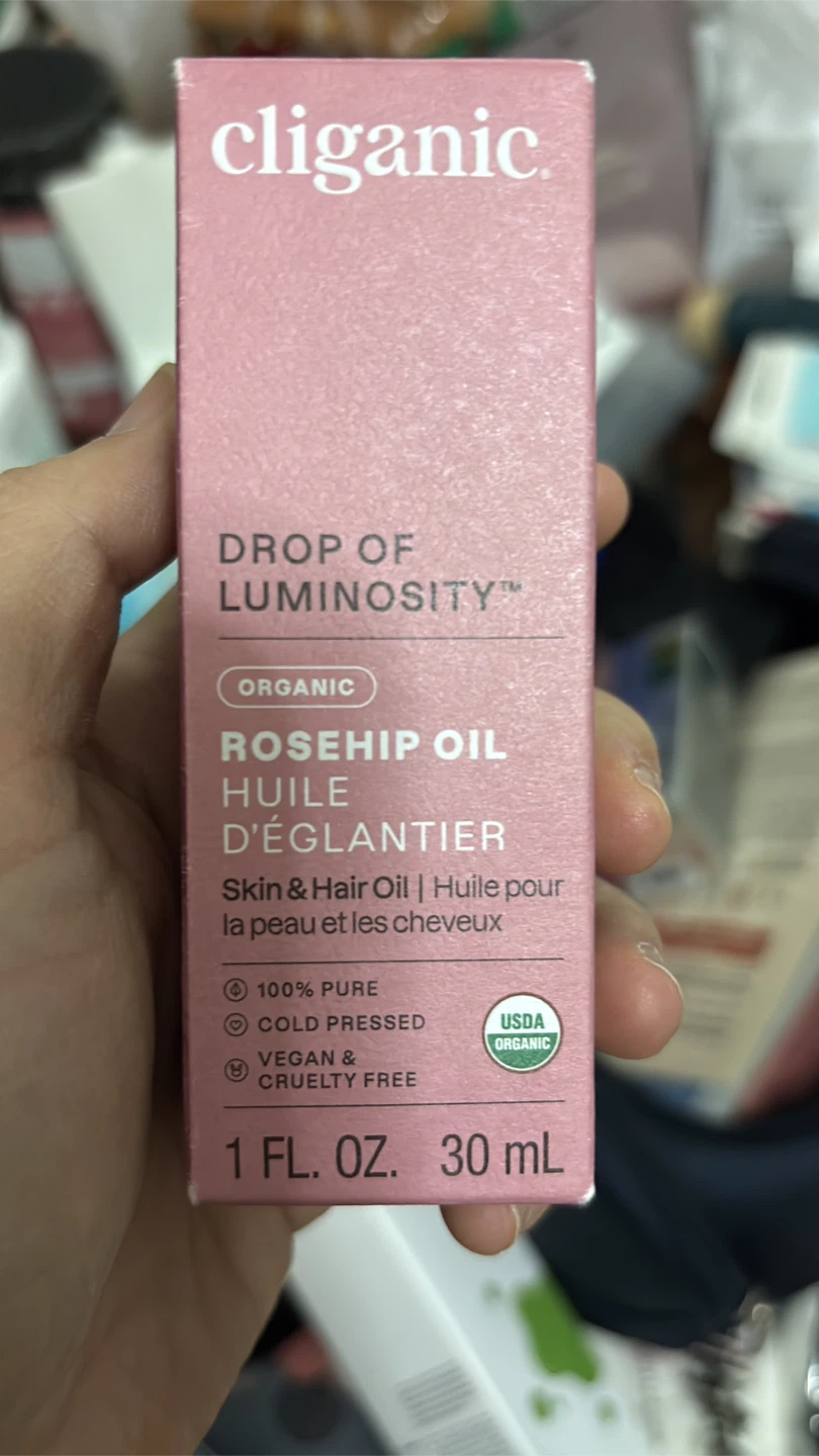 Cliganic Organic Rosehip Oil - 1 FL. OZ. / 30 mL