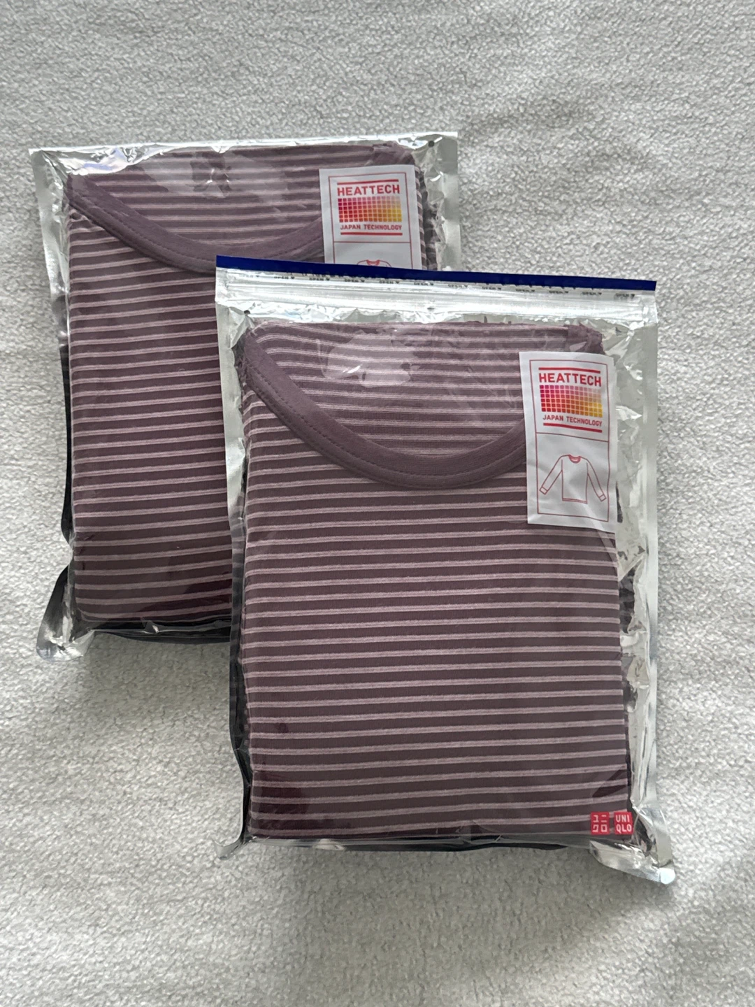 Uniqlo Heattech Striped Long Sleeve Top - photo 3