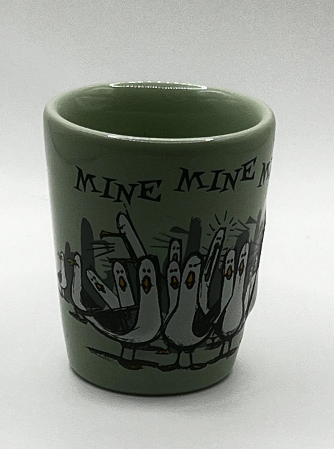 Pixar finding memo “mine” shot glass