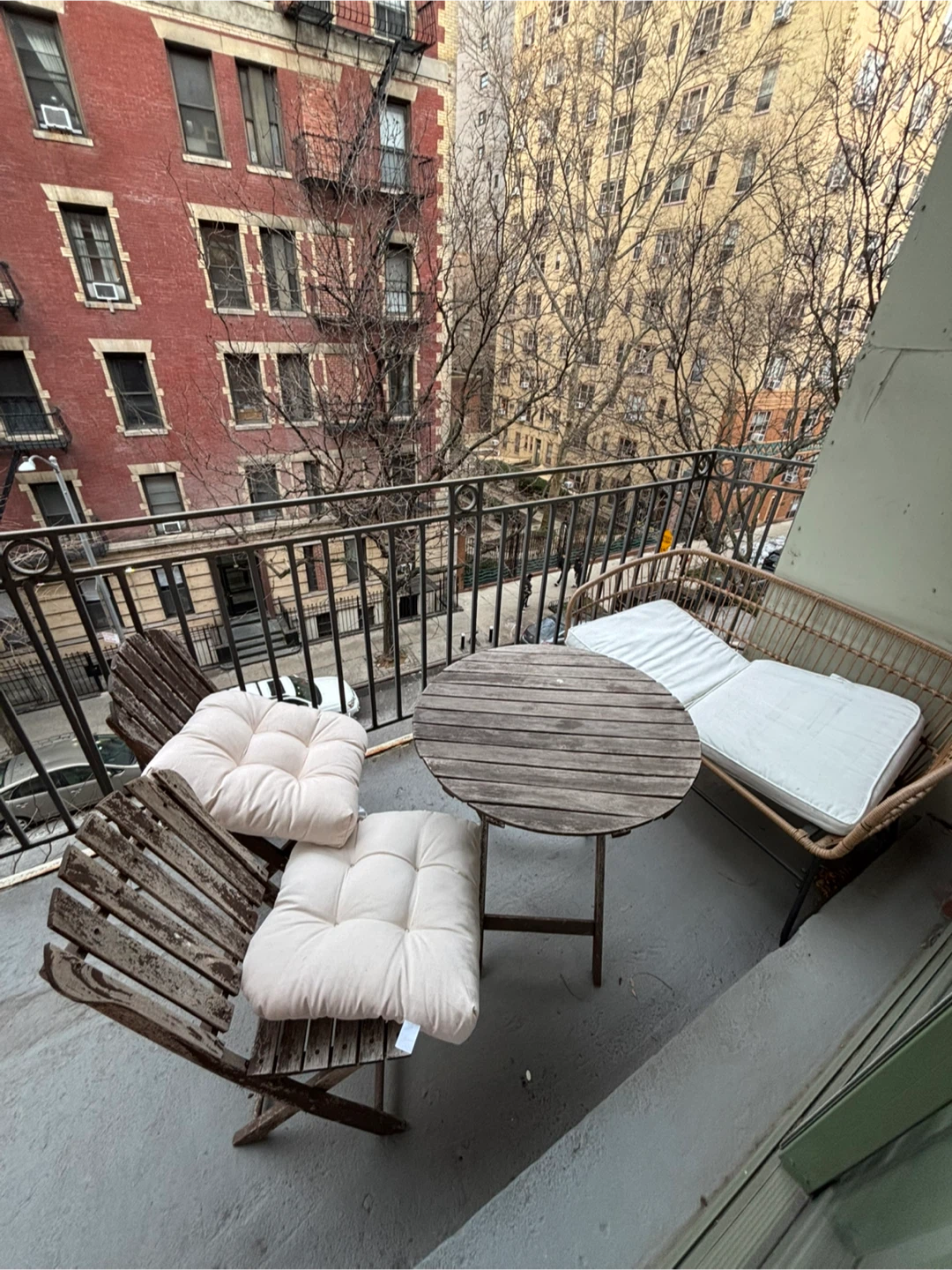 Patio Set with Round Table and Chairs - photo 2