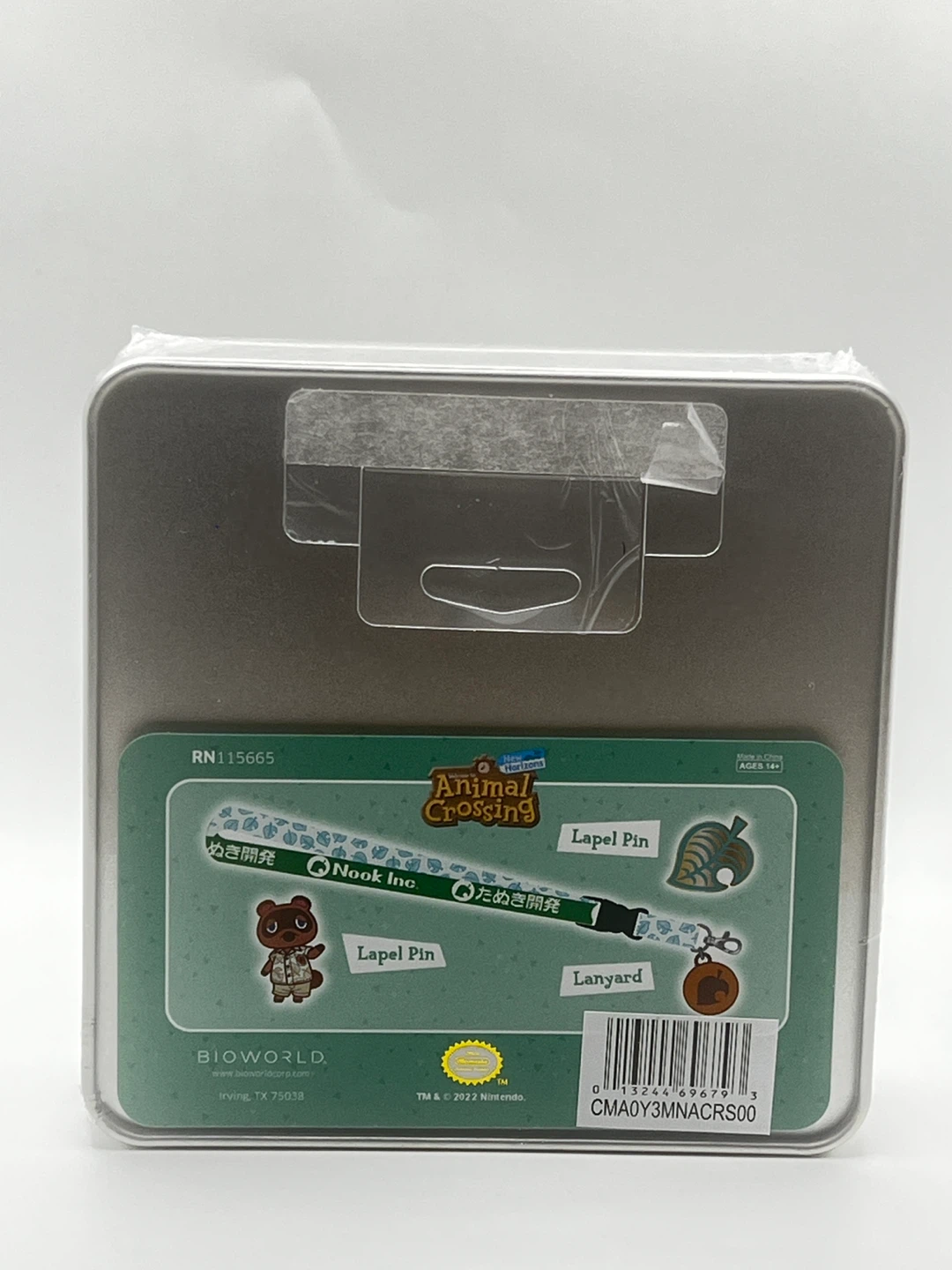Animal Crossing lanyard & pin set sealed - photo 2