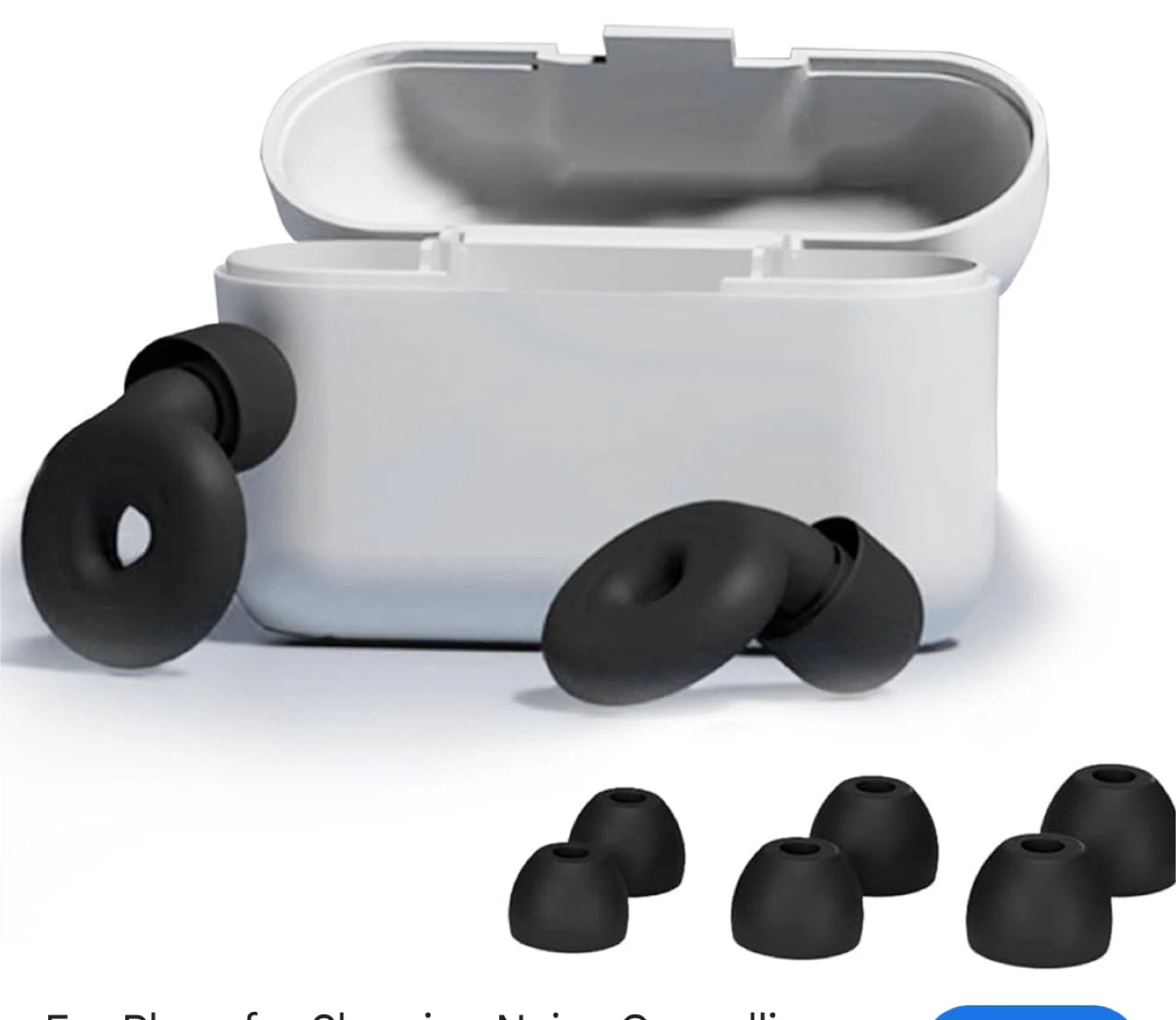 Replacement Ear Tips with Case Loop