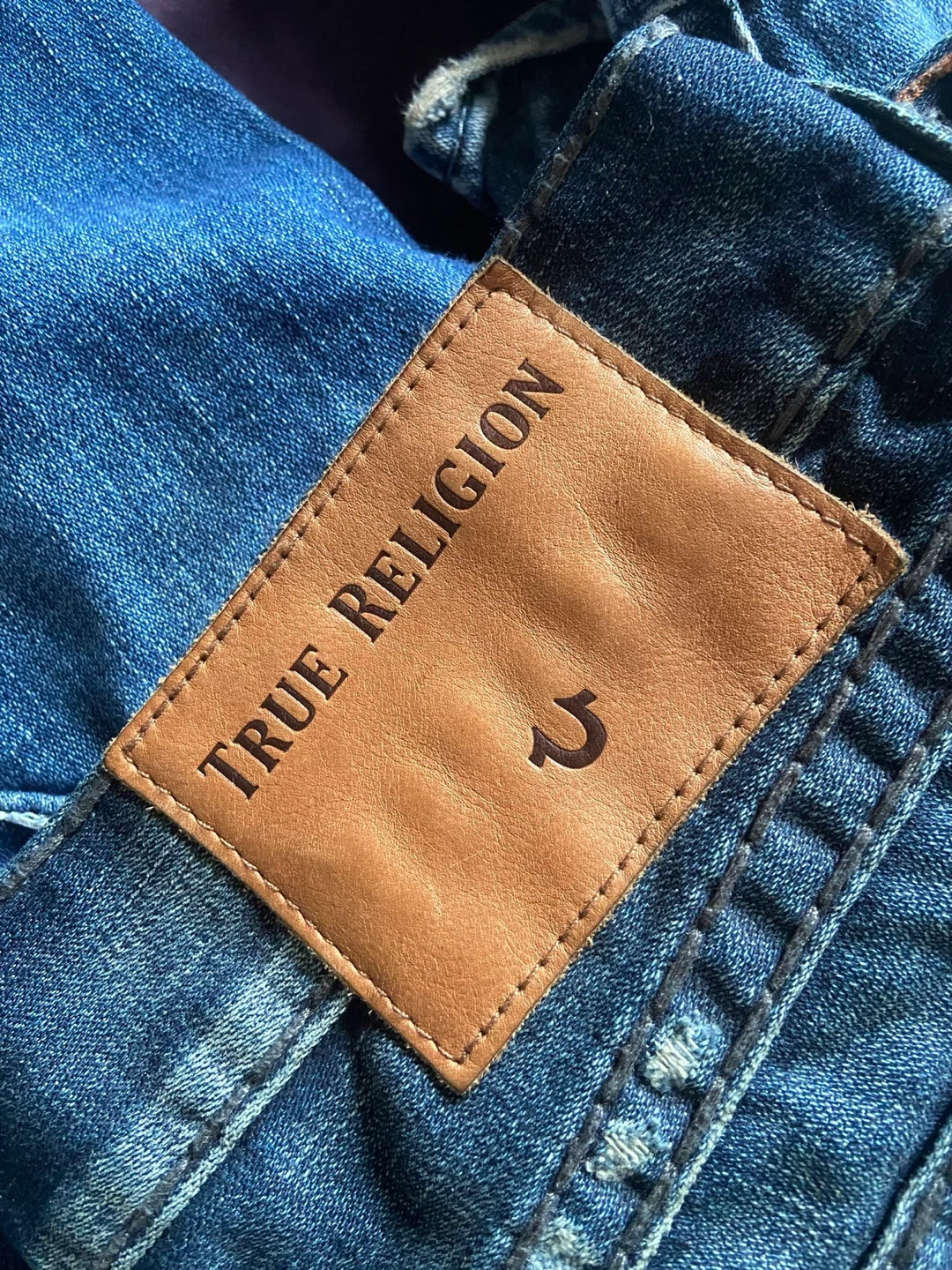 Men’s True Religion Ricky Straight Fit Super T Cut off Shorts - photo 5