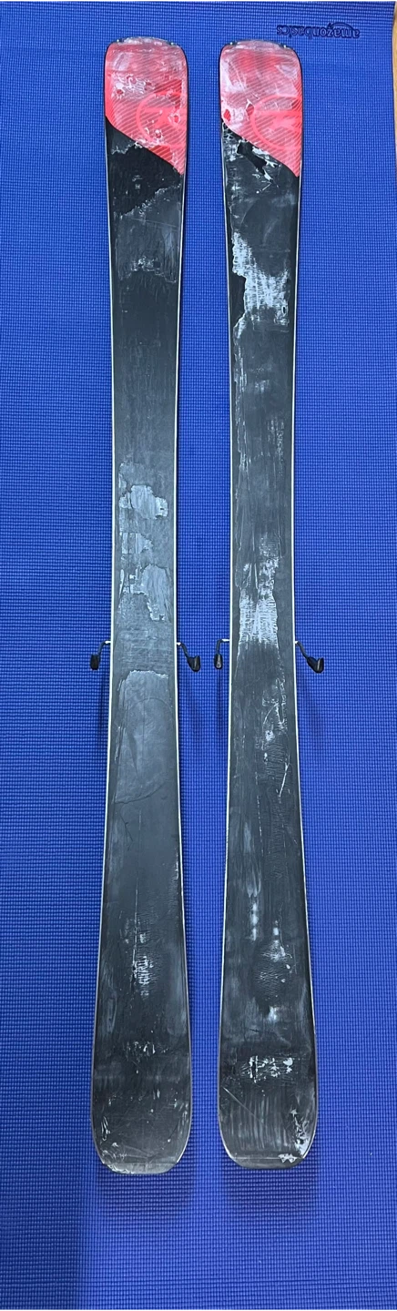 Rossignol skis with LOOK bindings and poles - 160cm - photo 5