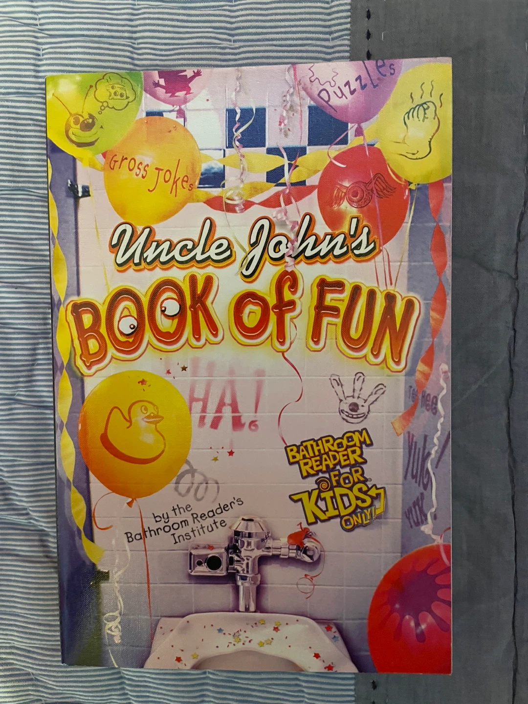 Uncle John's Book of Fun - Bathroom Reader for Kids