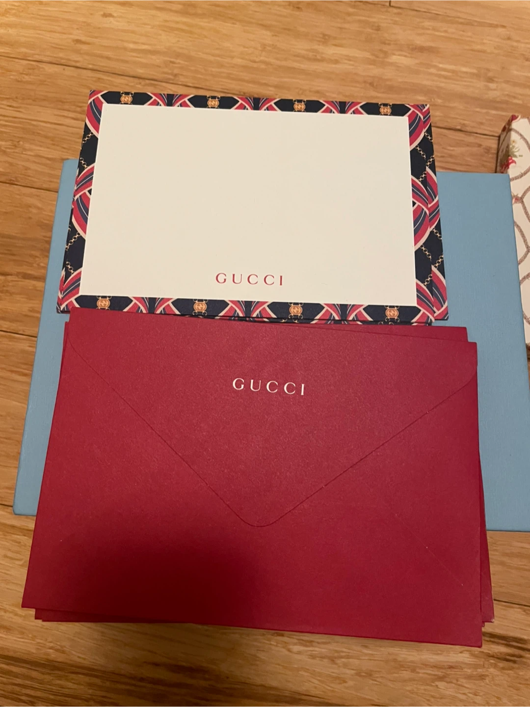 Gucci Stationery Set with Stamp and Envelopes - photo 5
