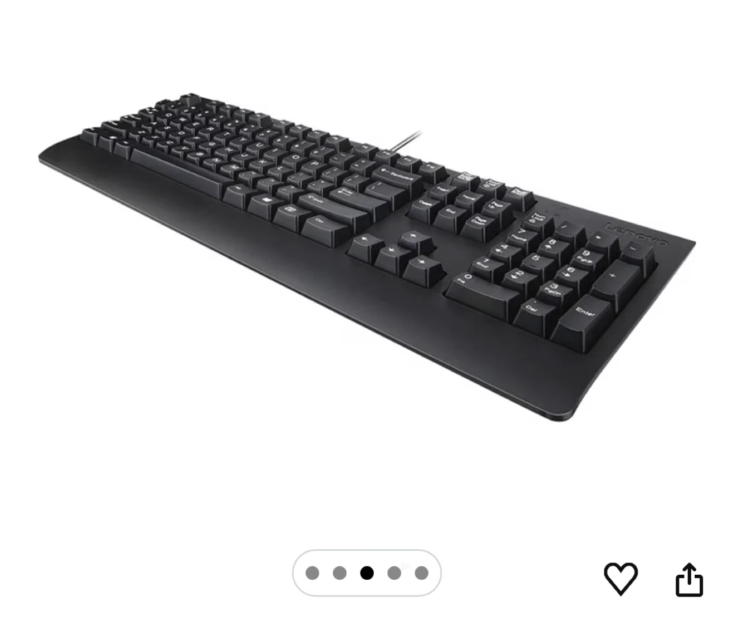 Lenovo Preferred Pro II Wired USB Keyboard - photo 3