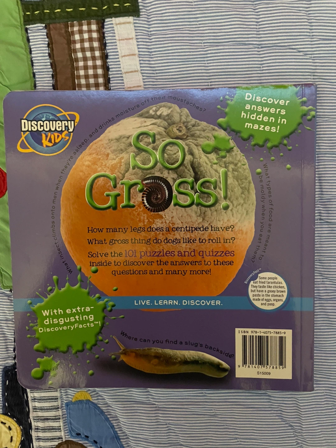 Discovery Kids So Gross! Book - 101 Puzzles About Grossest Stuff - photo 2