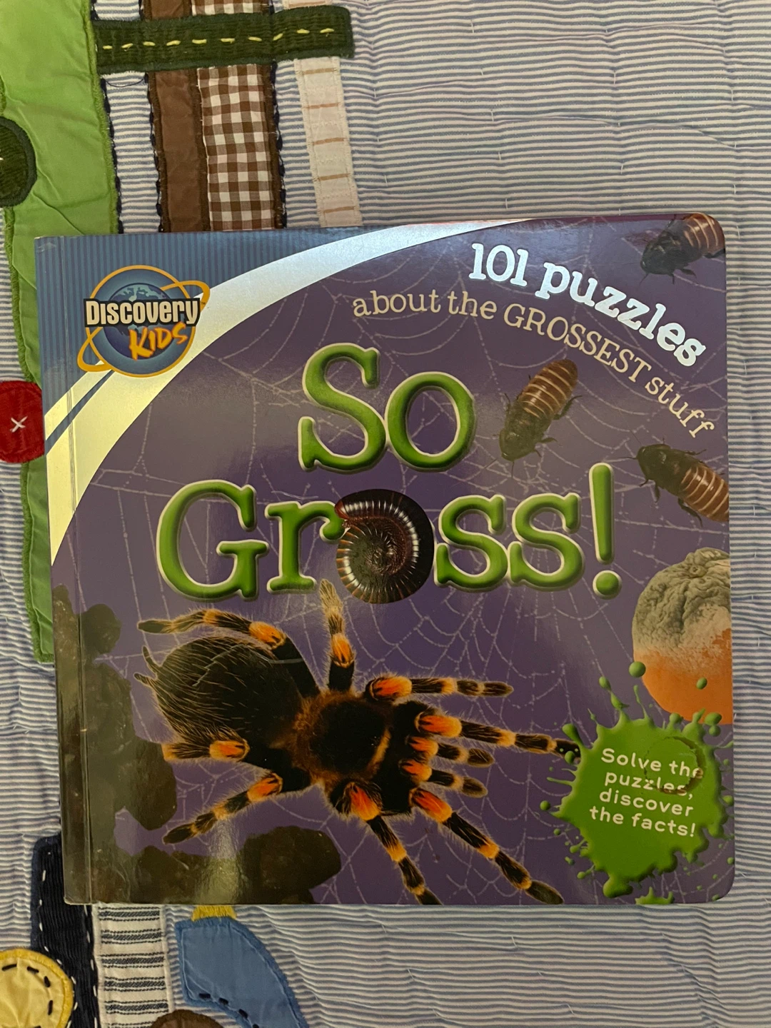 Discovery Kids So Gross! Book - 101 Puzzles About Grossest Stuff