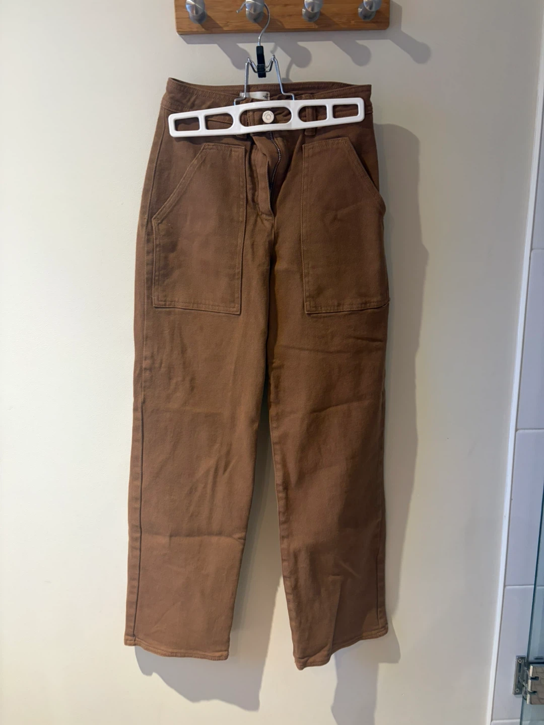 Brown Cargo Jeans