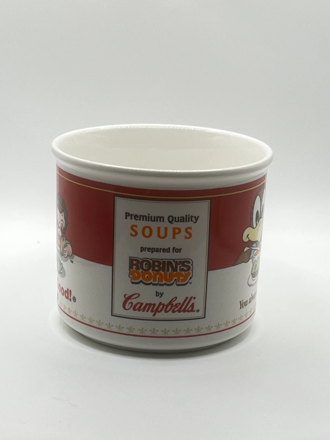 Vintage Campbell’s soup robins donuts Canada mug - photo 3