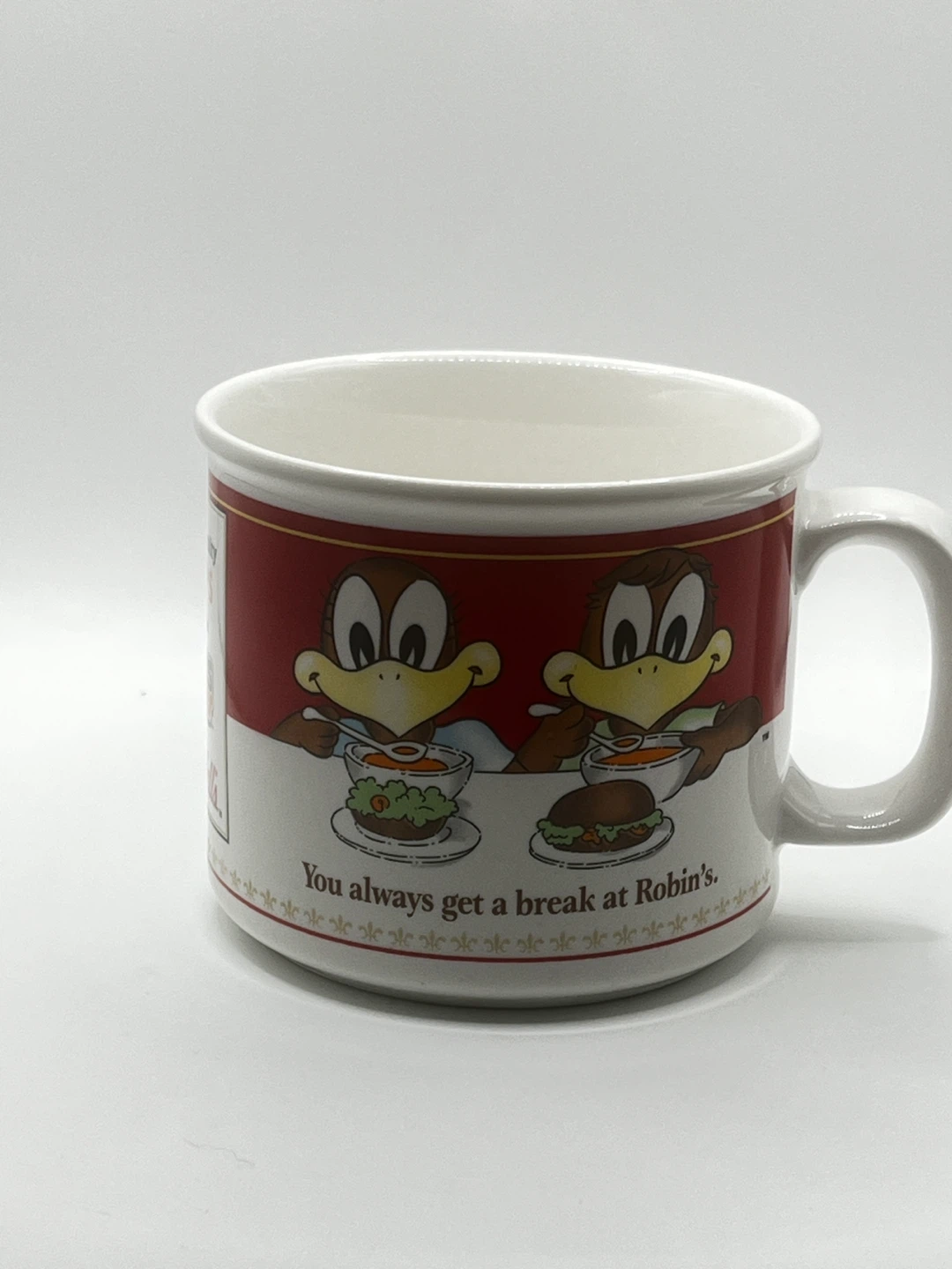 Vintage Campbell’s soup robins donuts Canada mug