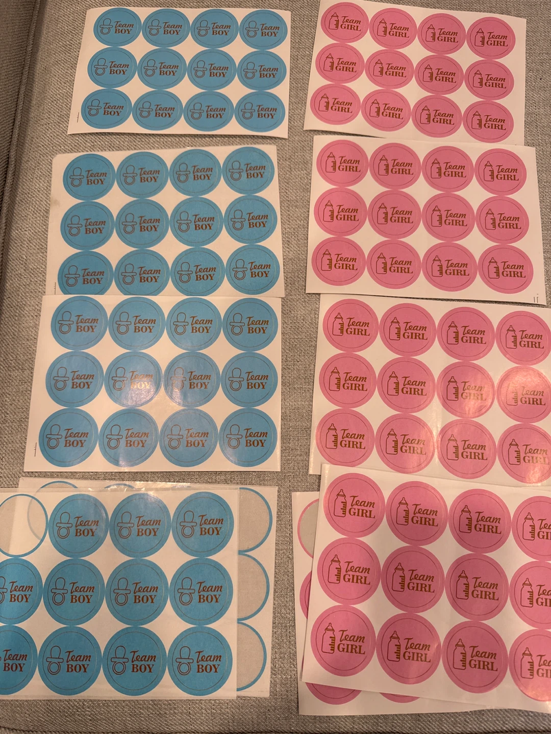 Baby Shower Gender Reveal Party Decor & Games Set - photo 2