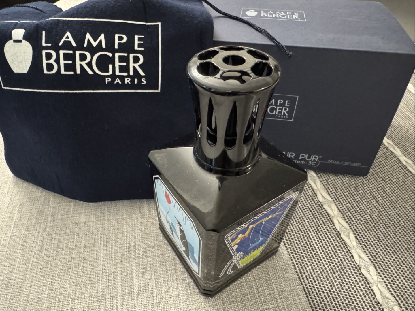 Lampe Berger Paris Black Decorative Perfumer