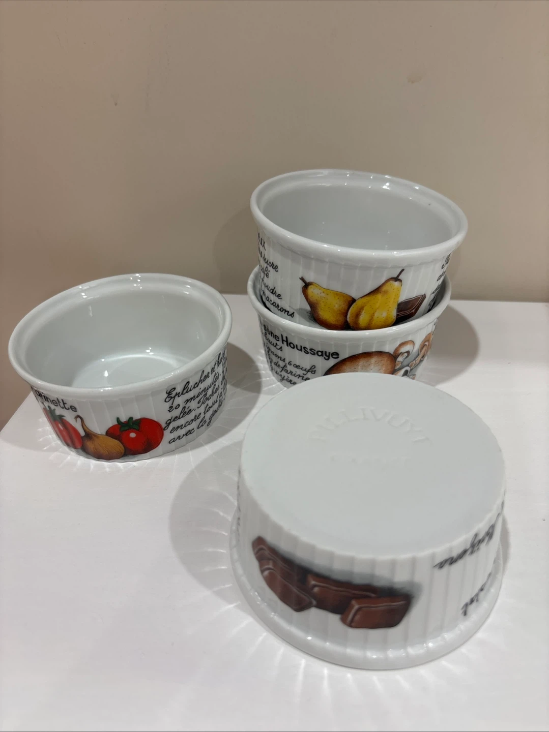 *NEW* Pillivuyt France Ramekins Set - photo 4