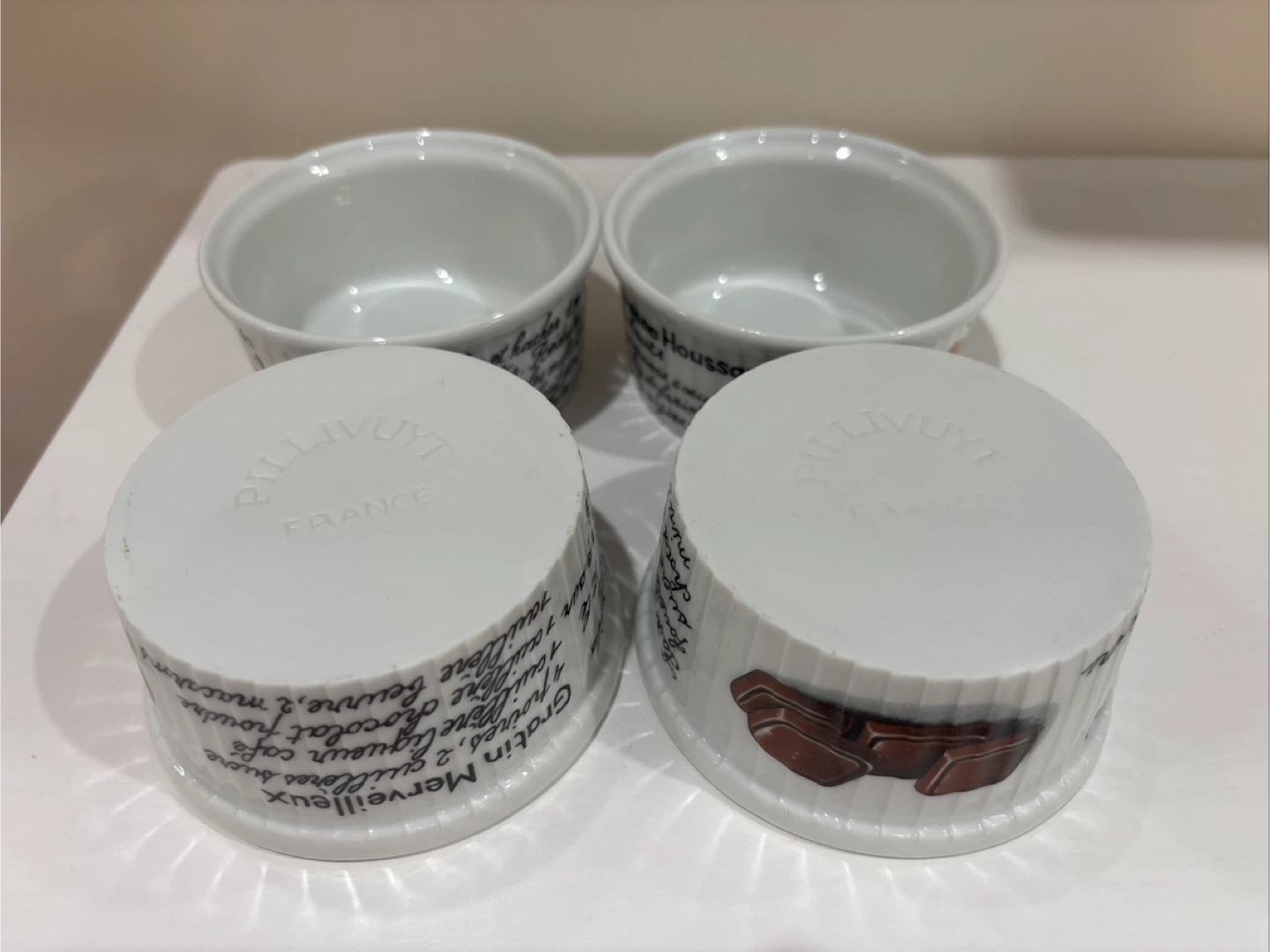 *NEW* Pillivuyt France Ramekins Set - photo 3