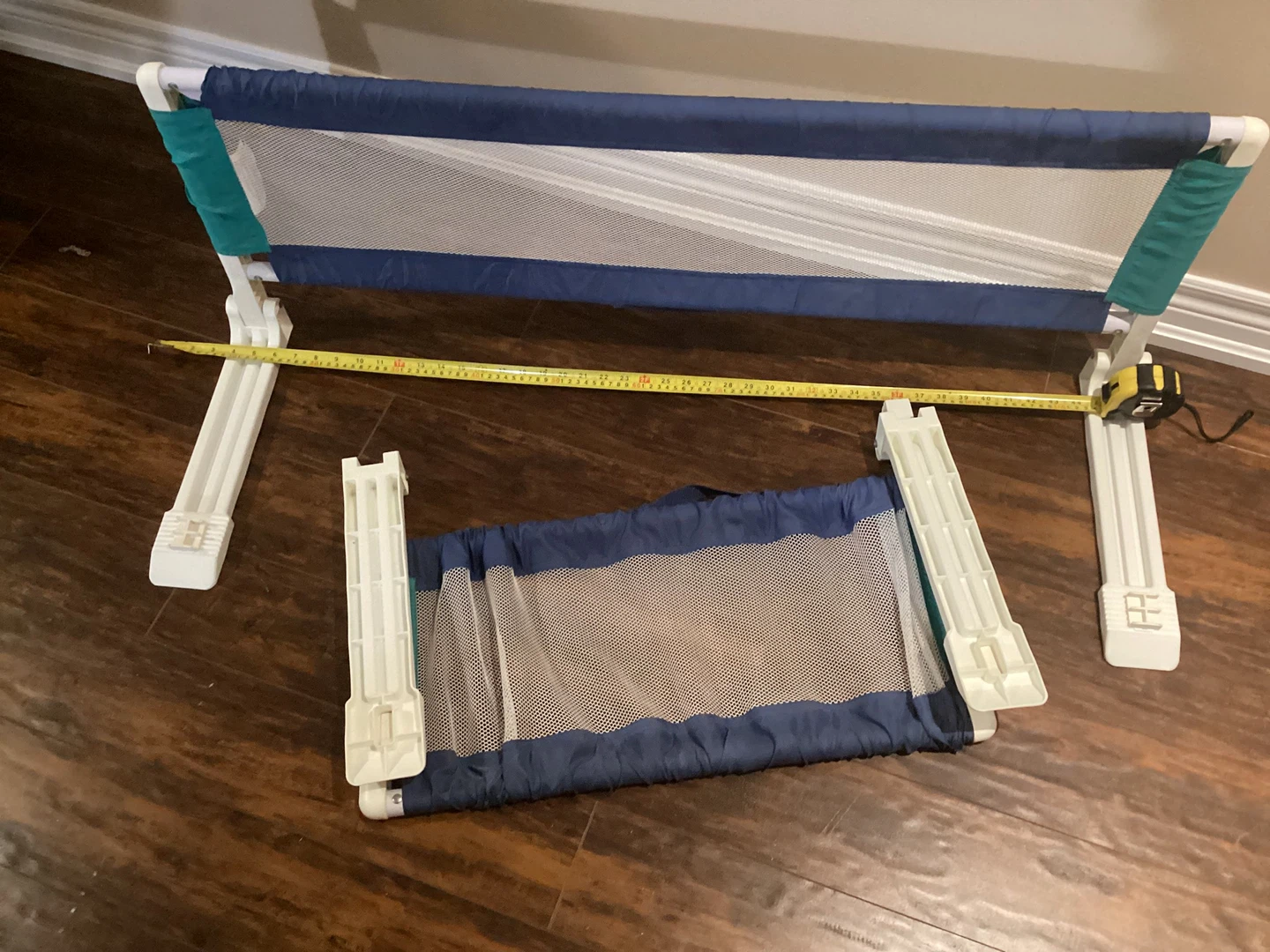 Blue Toddler Bed Rail Guard