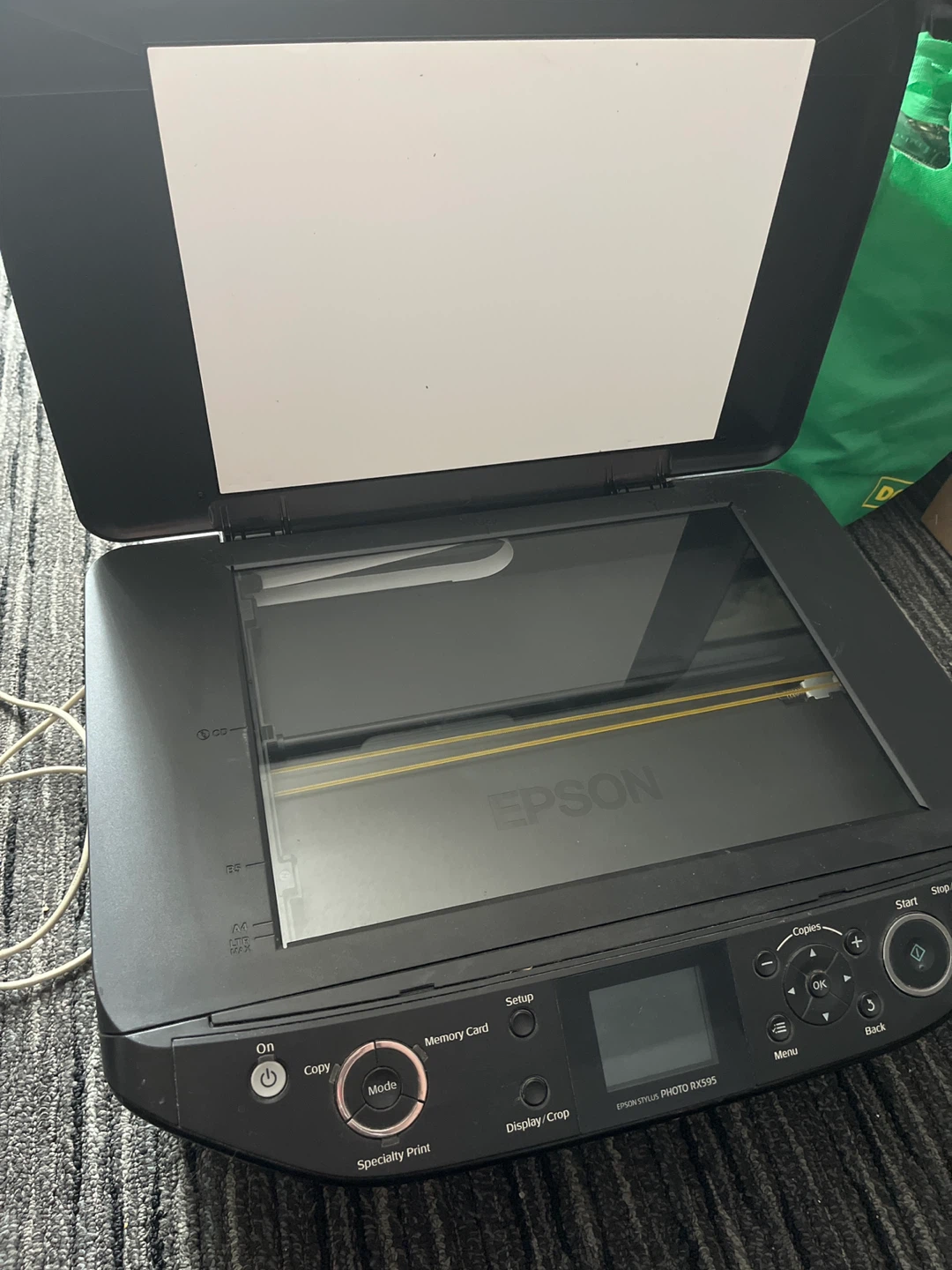 Epson Stylus Photo RX595 All-in-One Printer Scanner - photo 2