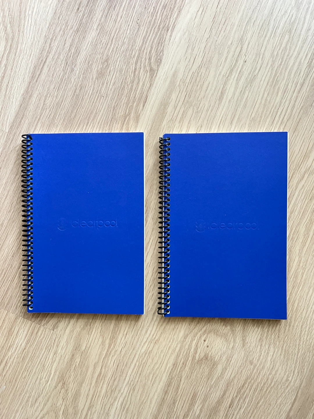 Blue Spiral Notebooks