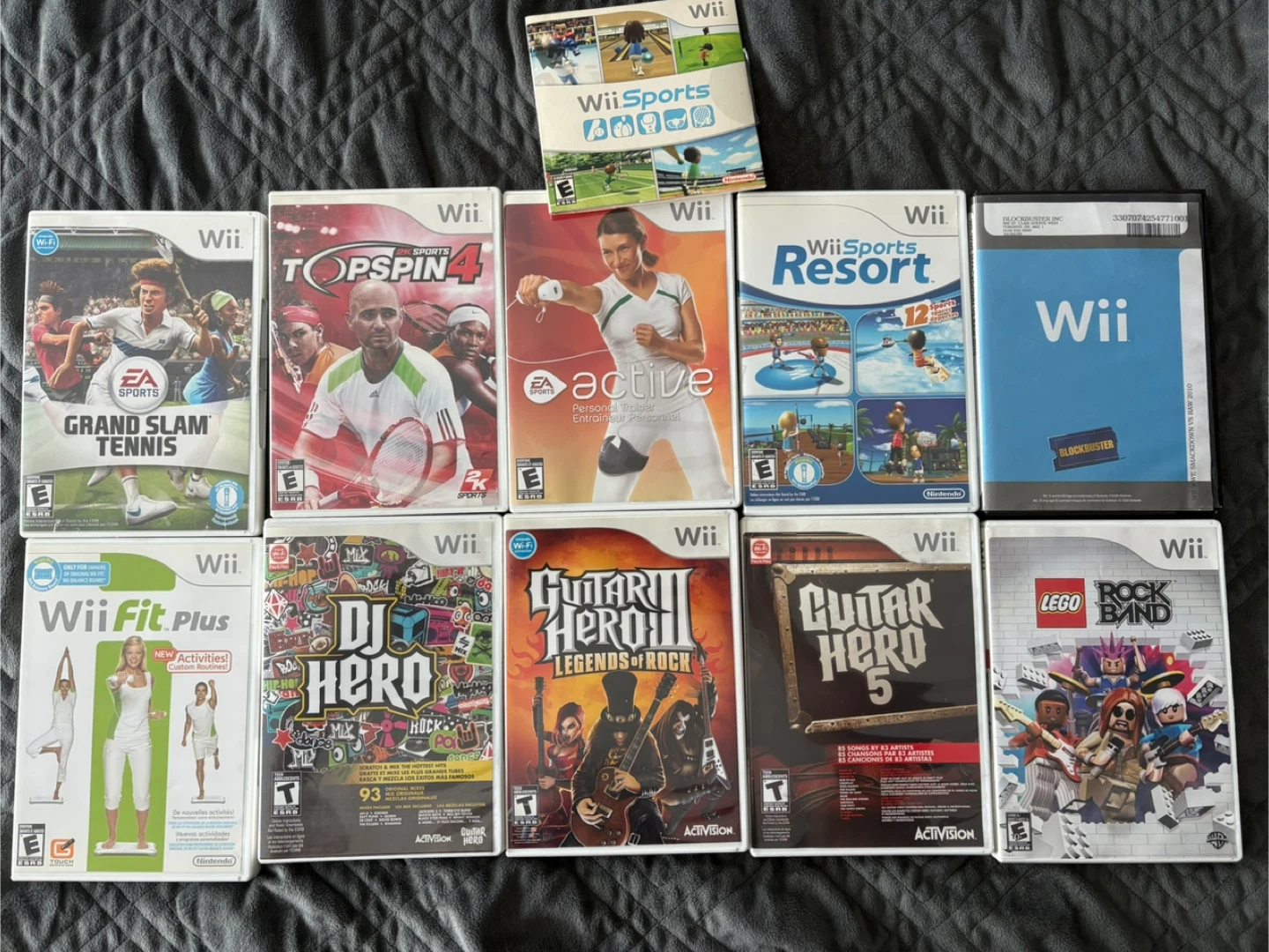 Nintendo Wii Console & Games Bundle
