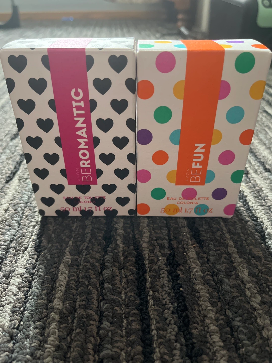 Avon Be Romantic 50 ml and Avon Be Fun 50 ml