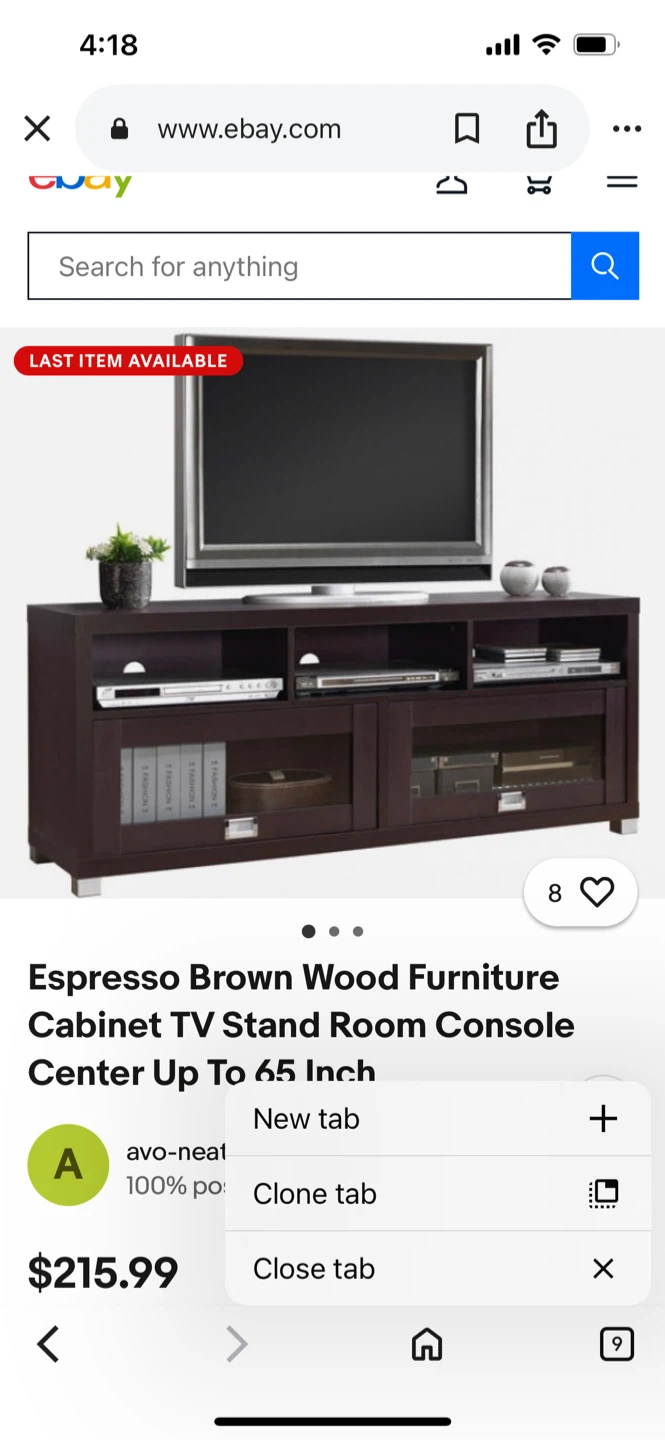 Like new TV stand - photo 2