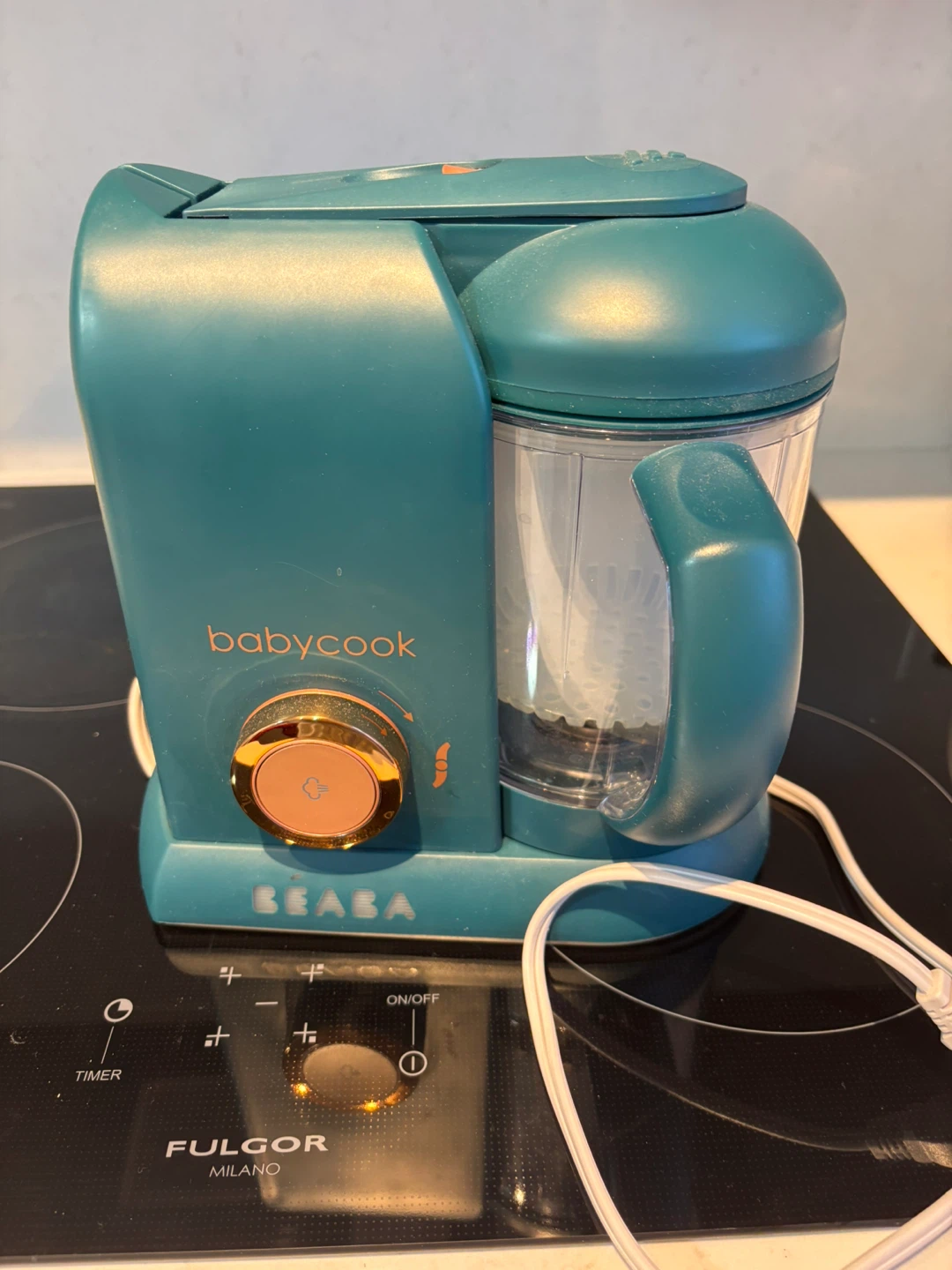 BEABA Babycook Food Maker Steamer Blender Teal - photo 2