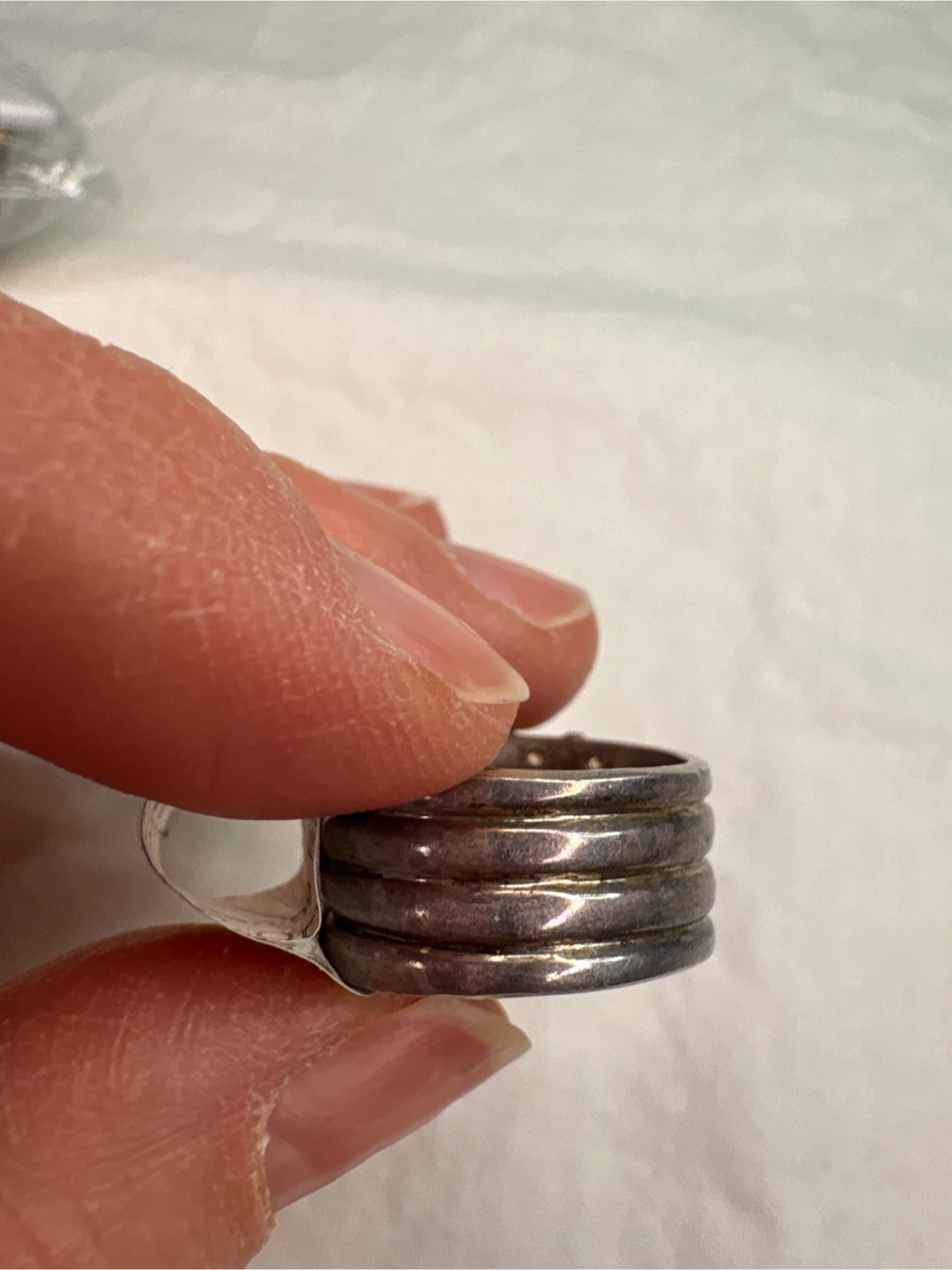 Fancy Sterling Silver Ring - photo 5