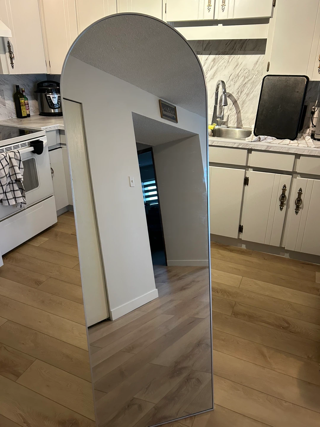Arched Standing Full Length Mirror