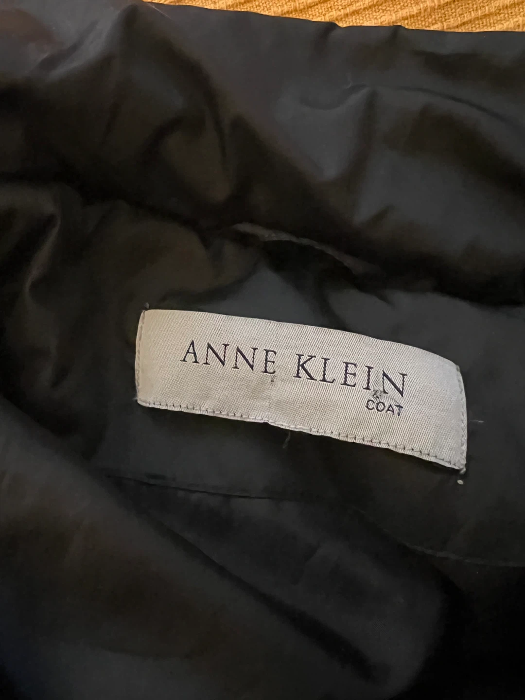 Anne Klein Women's Black Puffer Coat with Fur Trimmed Hood - photo 2
