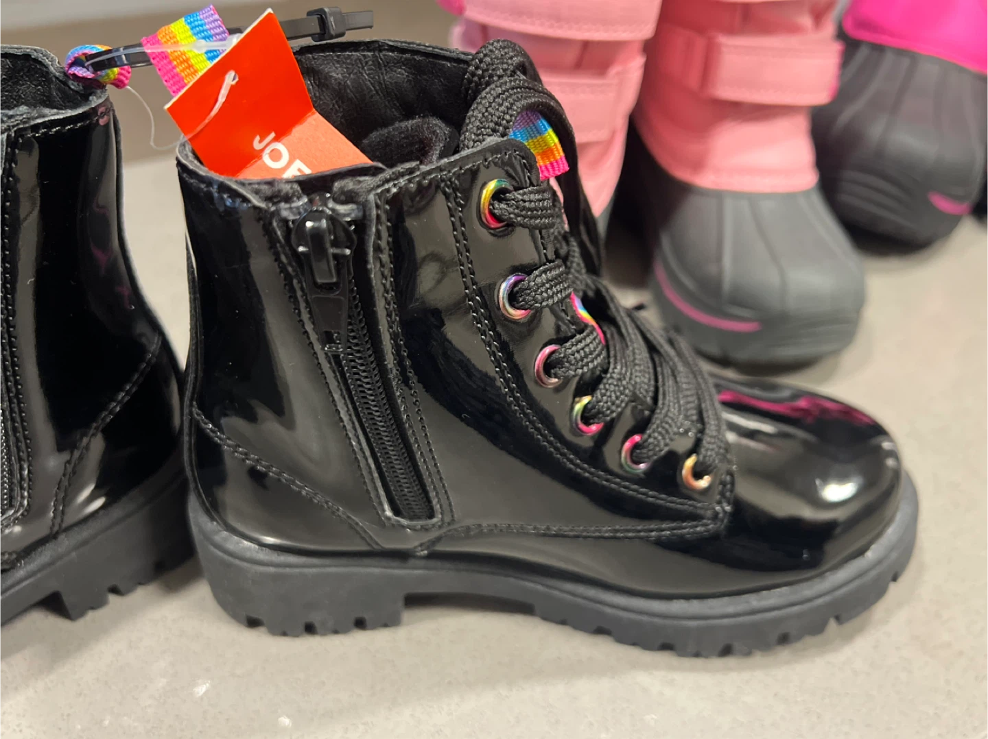 Snow boots for girls .  Please read the description - photo 3