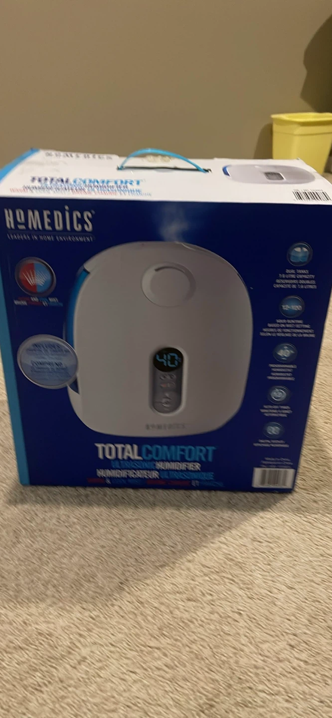 HoMedics Total Comfort Ultrasonic Humidifier