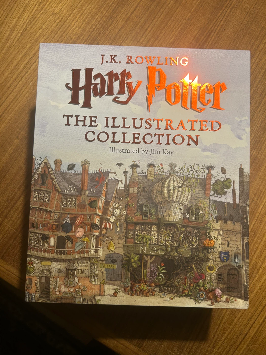 J.K. Rowling Harry Potter Illustrated Collection Box Set