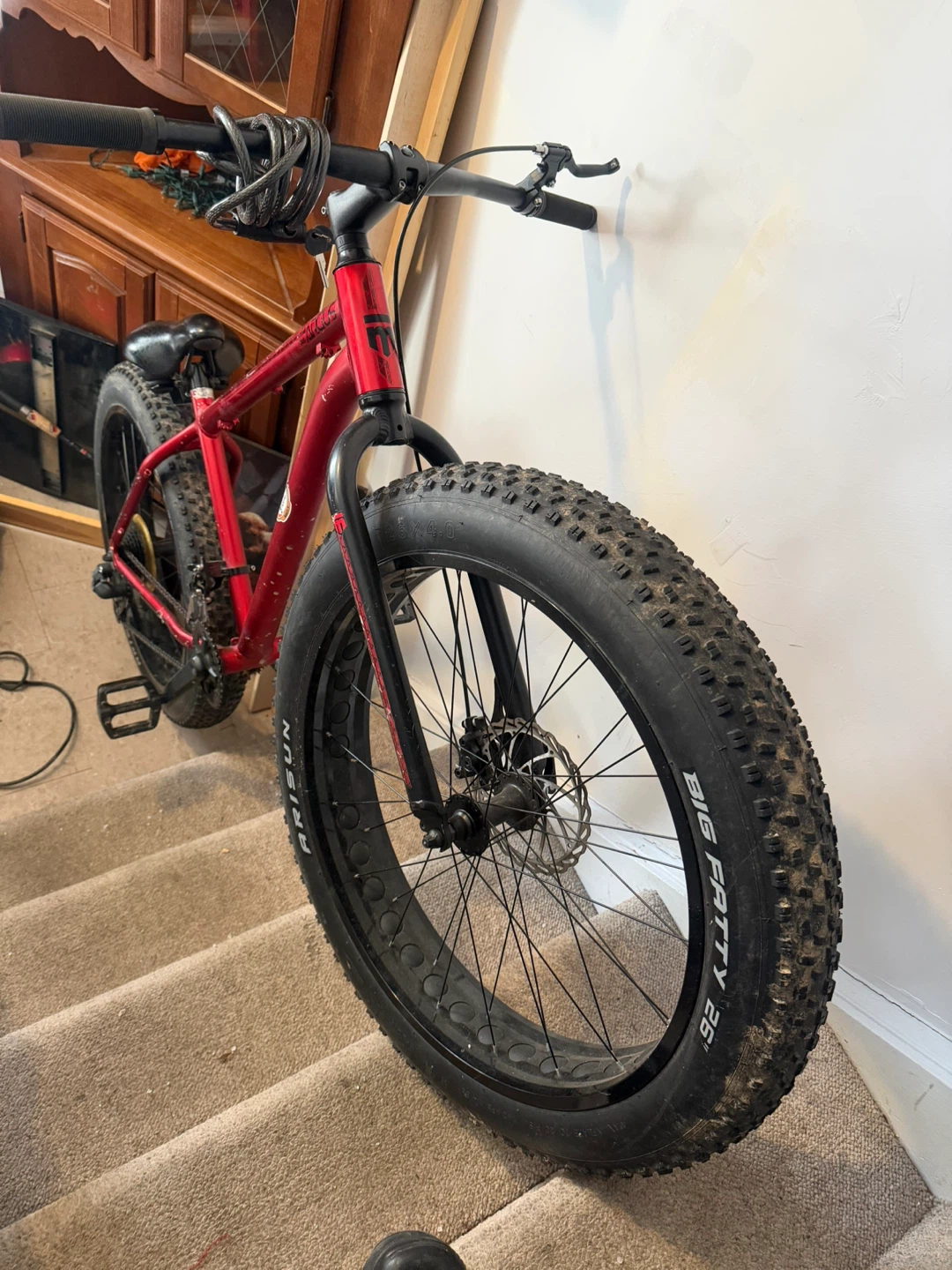 Red Fat Tire Mountain Bike - Big Fatty 26" - photo 3