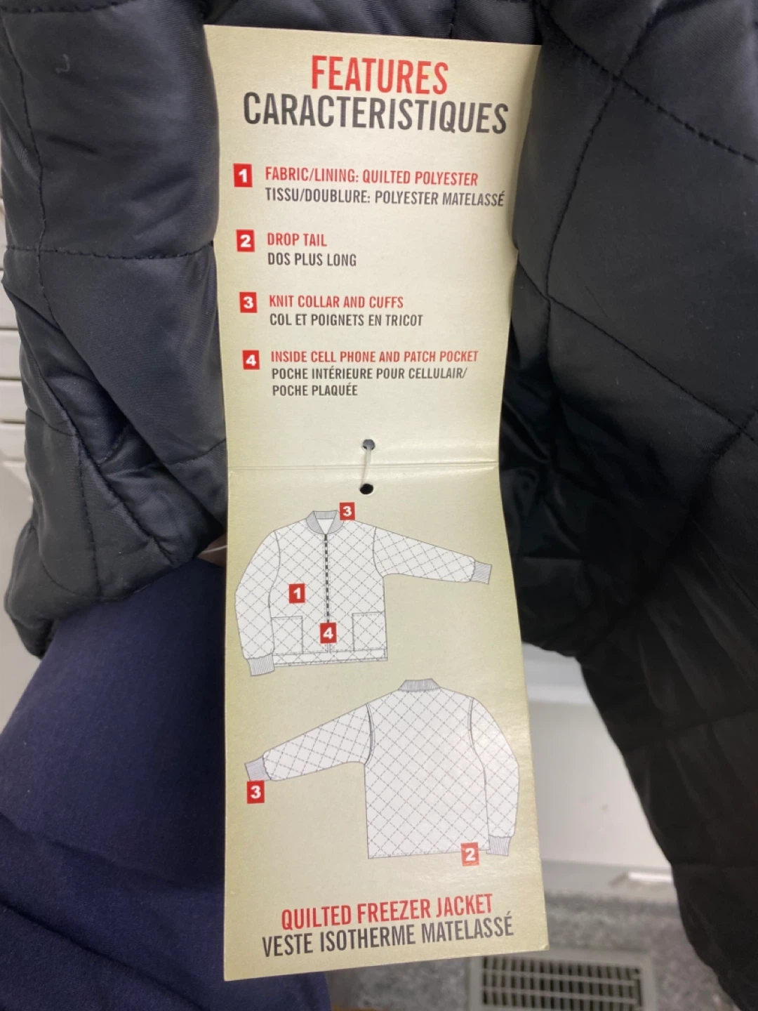 Work King Quilted Freezer Jacket - 2XL - photo 5