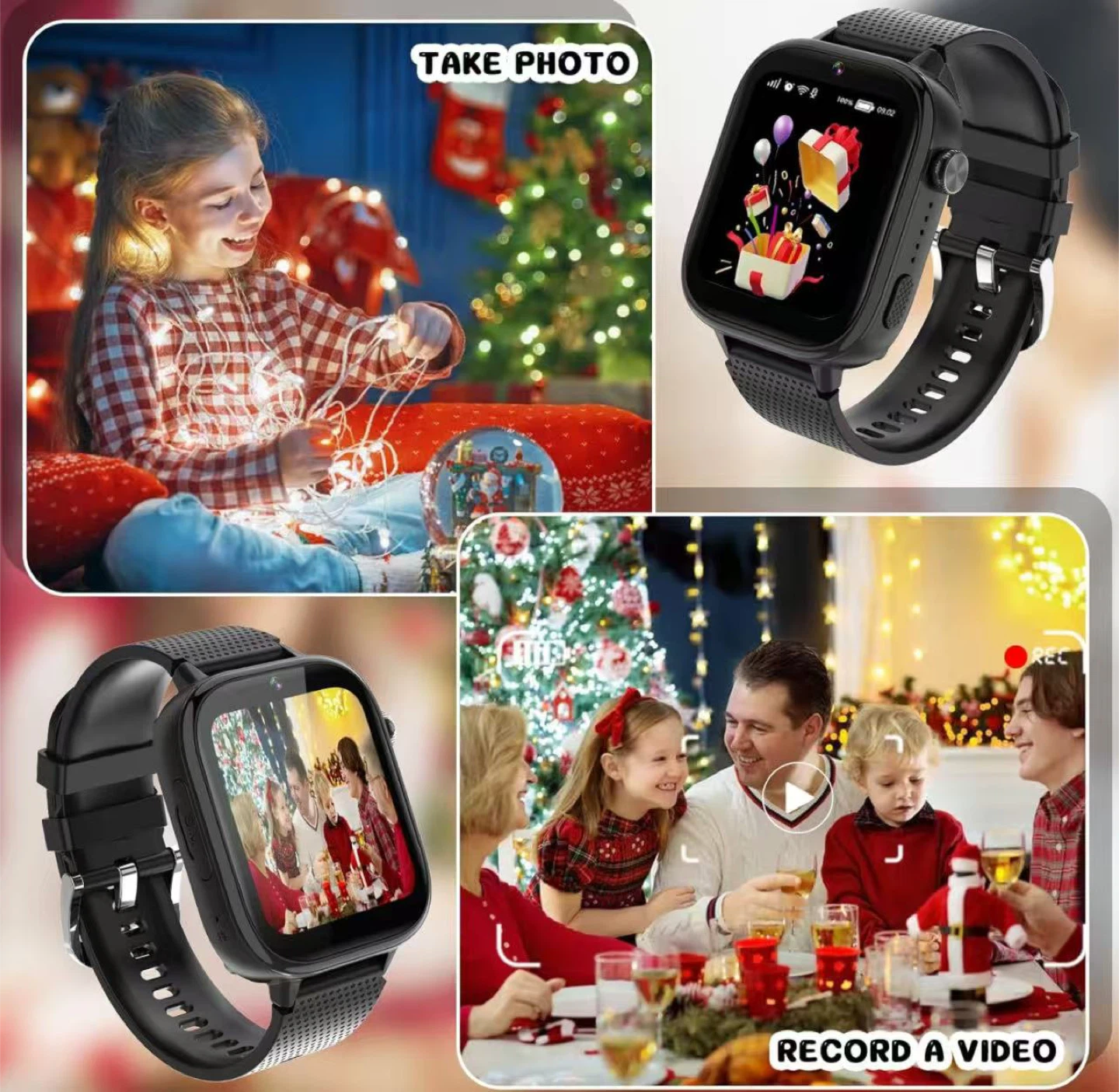 Kids Smart Watch with Camera, Music Player, and SOS - photo 5
