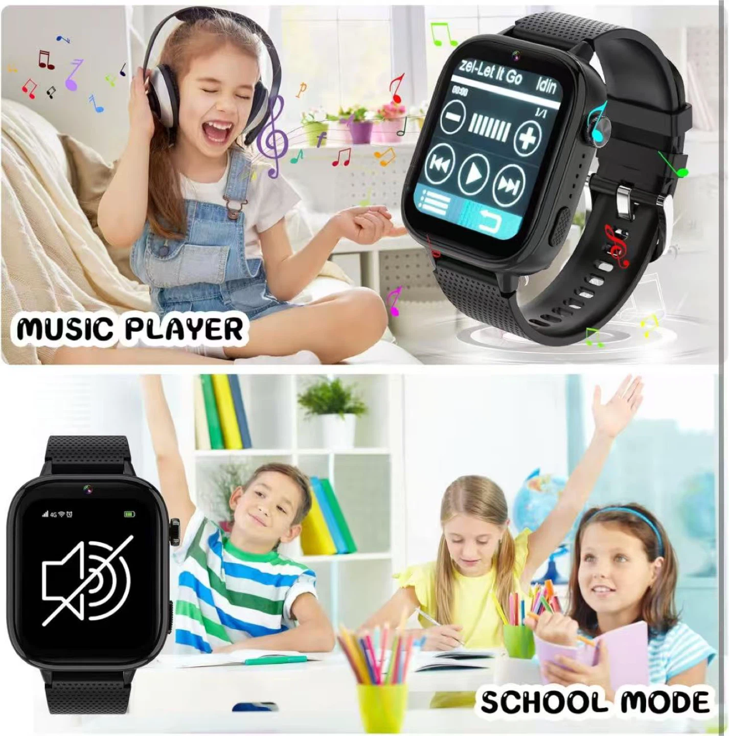 Kids Smart Watch with Camera, Music Player, and SOS - photo 4