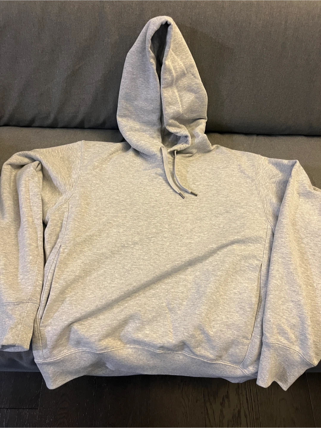 Uniqlo Grey Pullover Hoodie