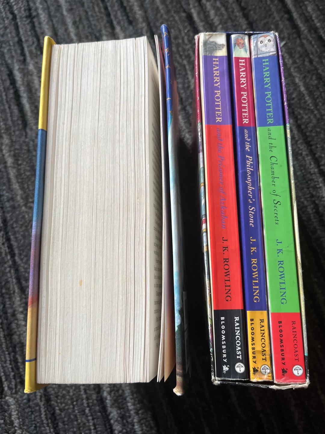 Harry Potter Books 1-3 Boxed Set & Order of the Phoenix - photo 4